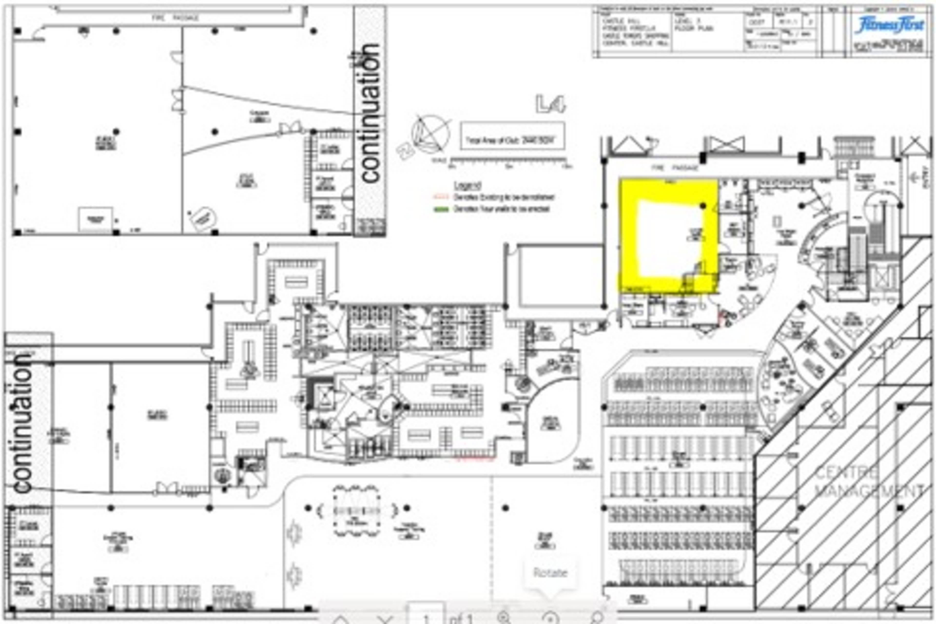 Shop for Lease in Fitness First at Castle Towers, 614 Castle Street