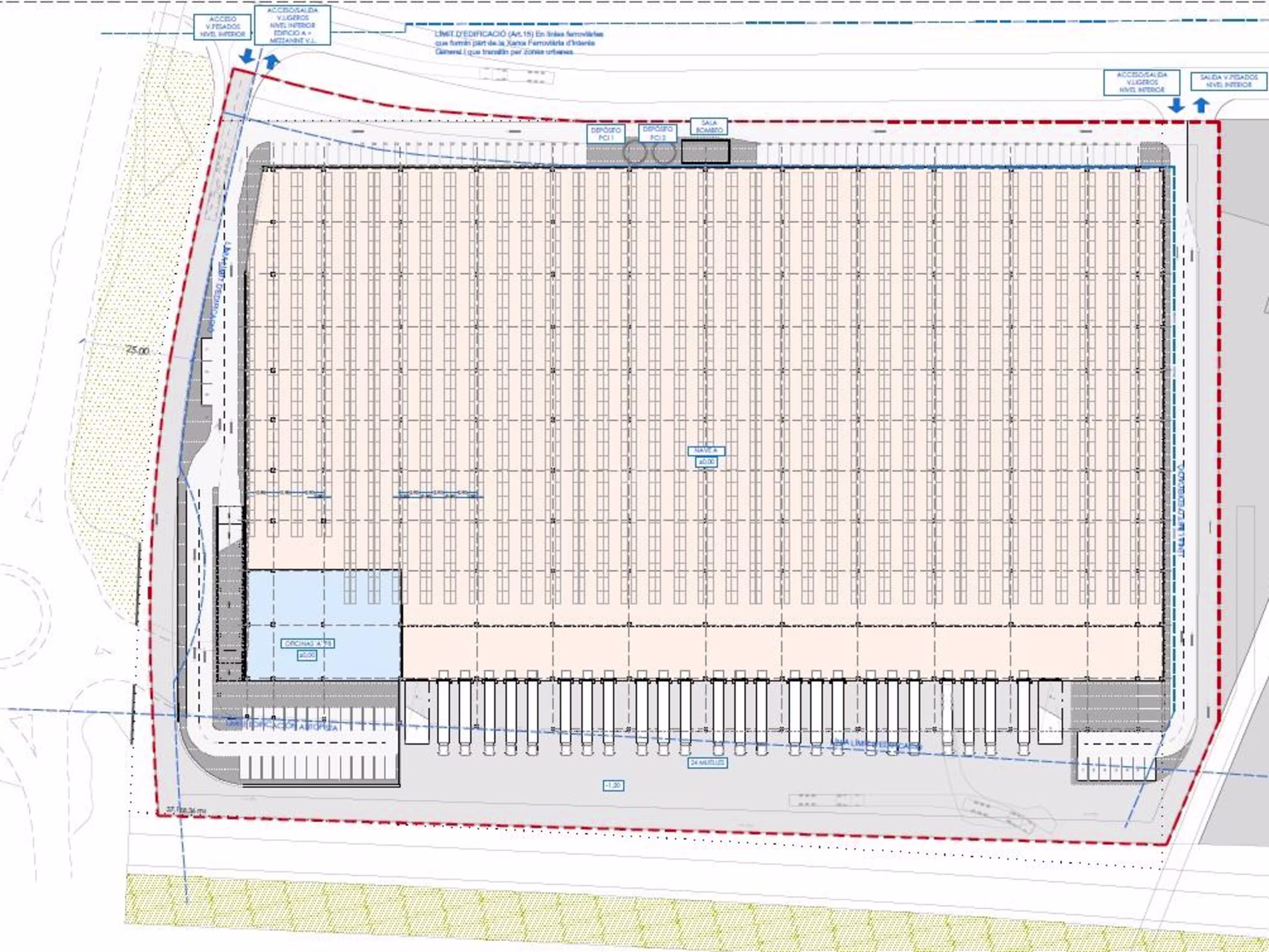 B0808 PROYECTO LOGÍSTICO MOLLET ALQUILER
