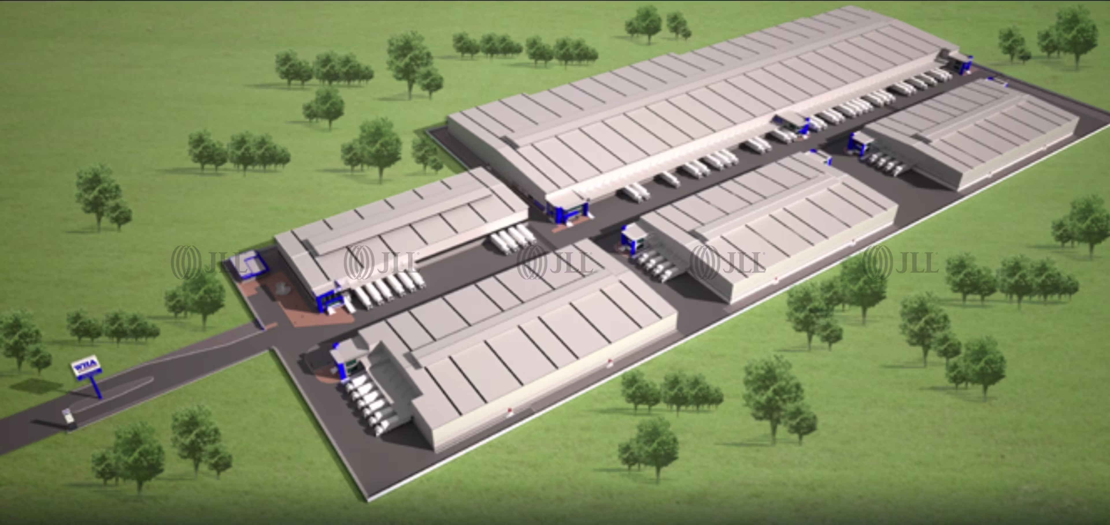 Warehouse at WHA Mega Logistic Center Chonlaharnpichit Km.4