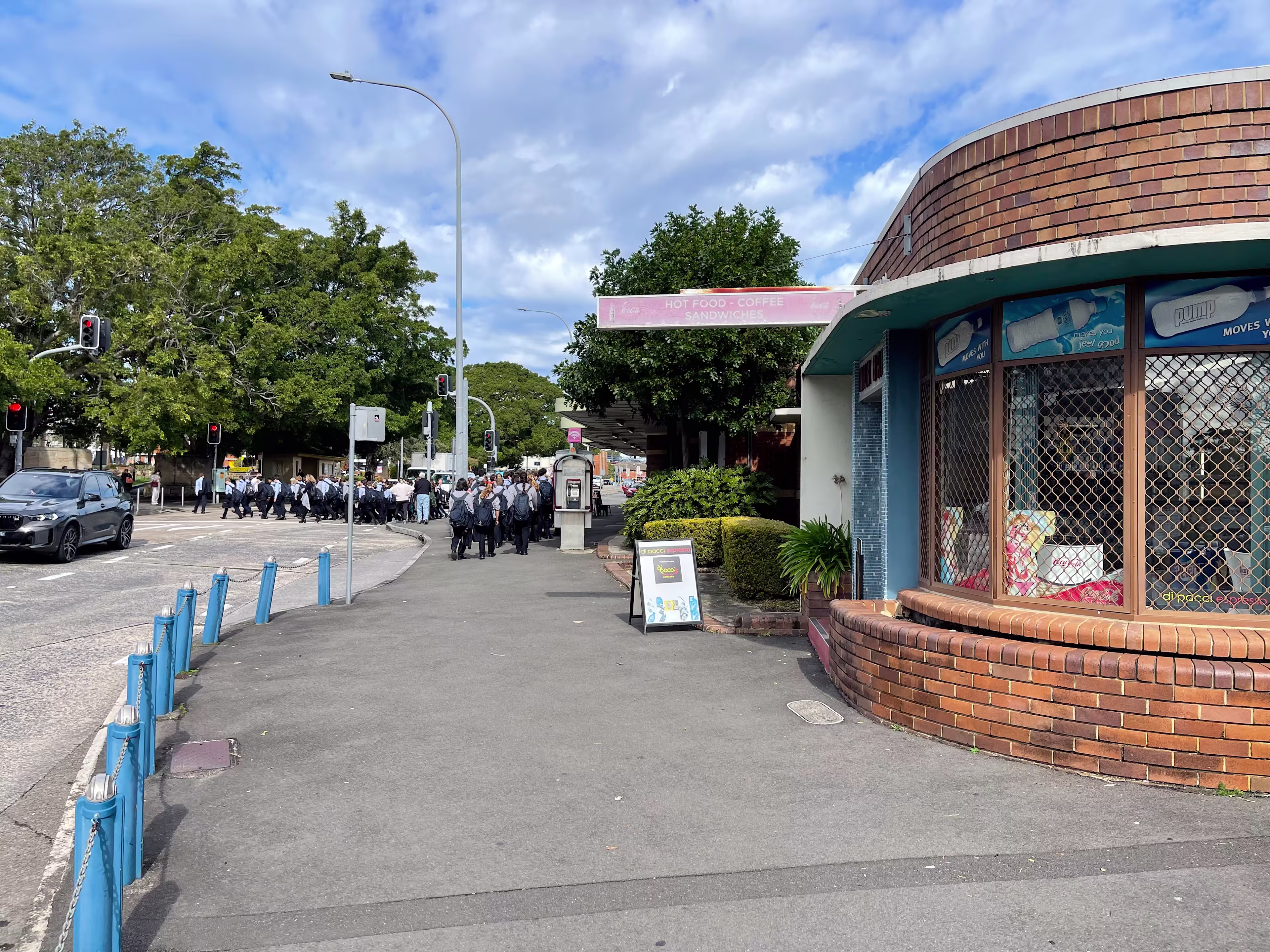At the station Cronulla Street