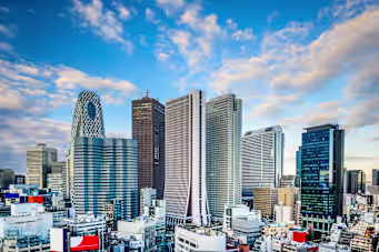 新宿区（東京都）オフィス街の画像