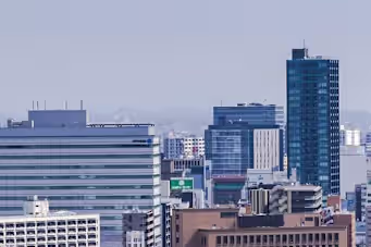 仙台市（宮城県）の航空画像