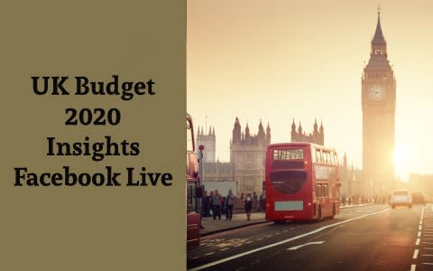 UK Budget 2020 Facebook Live