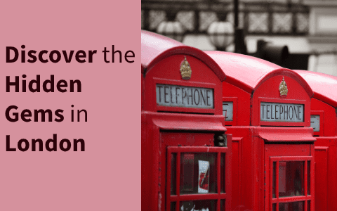 Discover the hidden gems in London Facebook Live