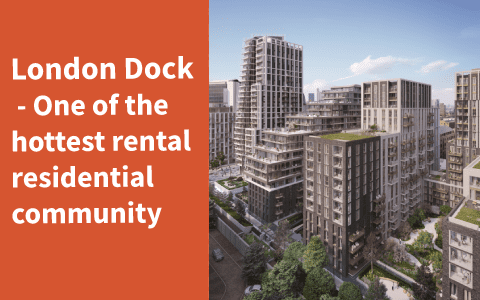 One of the hottest rental residential community, London Dock Facebook Live