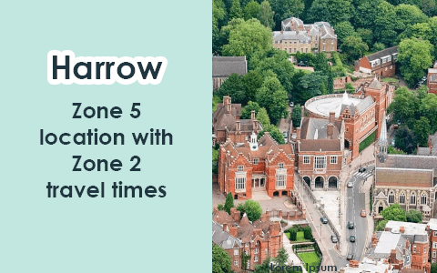 Facebook Live: Harrow - Zone 5 location with Zone 2 travel times