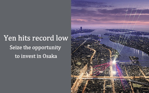 Facebook Live: Yen hits record low in 20 years | Seize the opportunity to invest the new landmark in Osaka