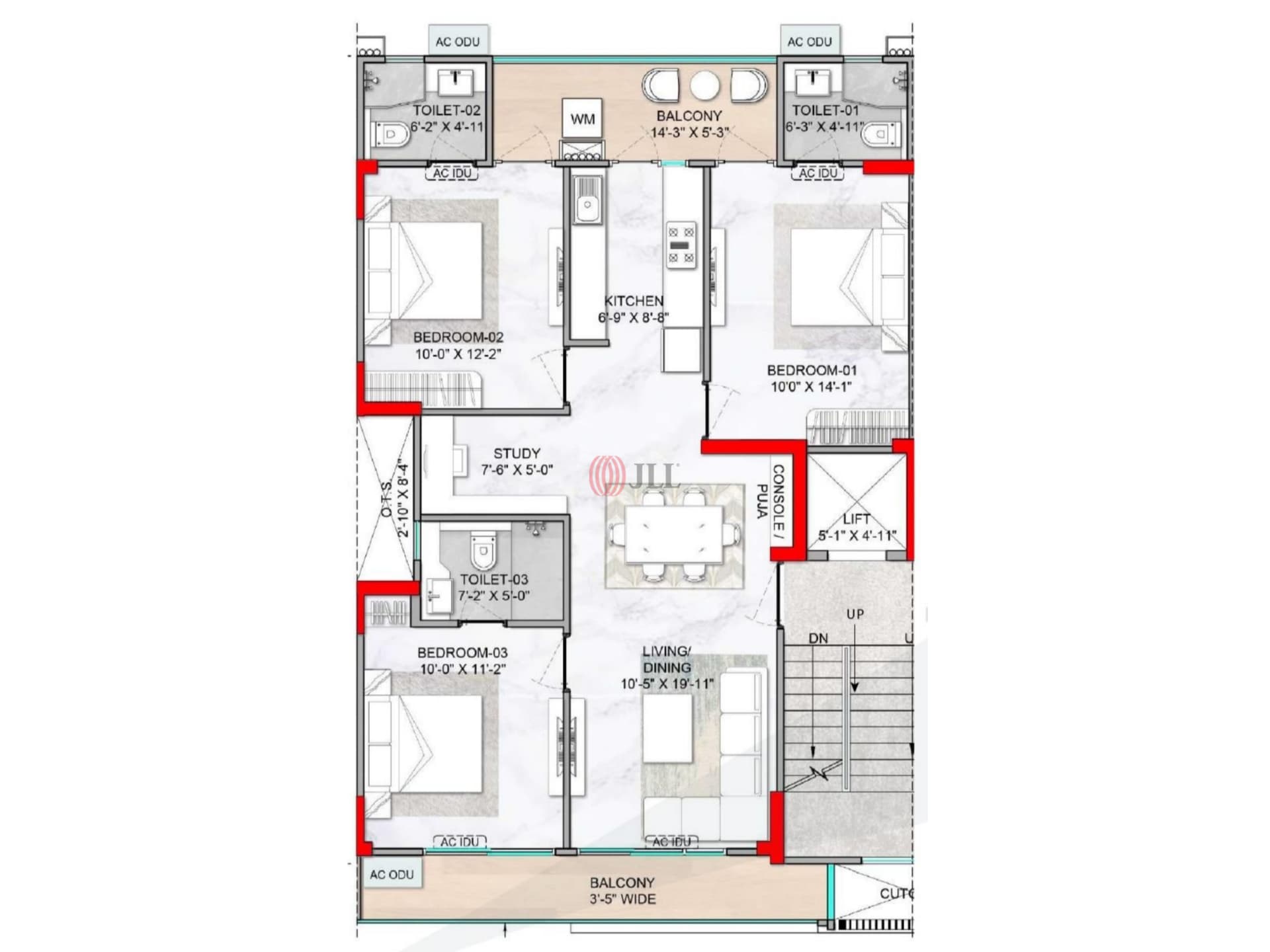  m3M Antalya Hills Sector 79, Southern Peripheral Road, Gurgaon, 2/3/4 BHK Independent Floors