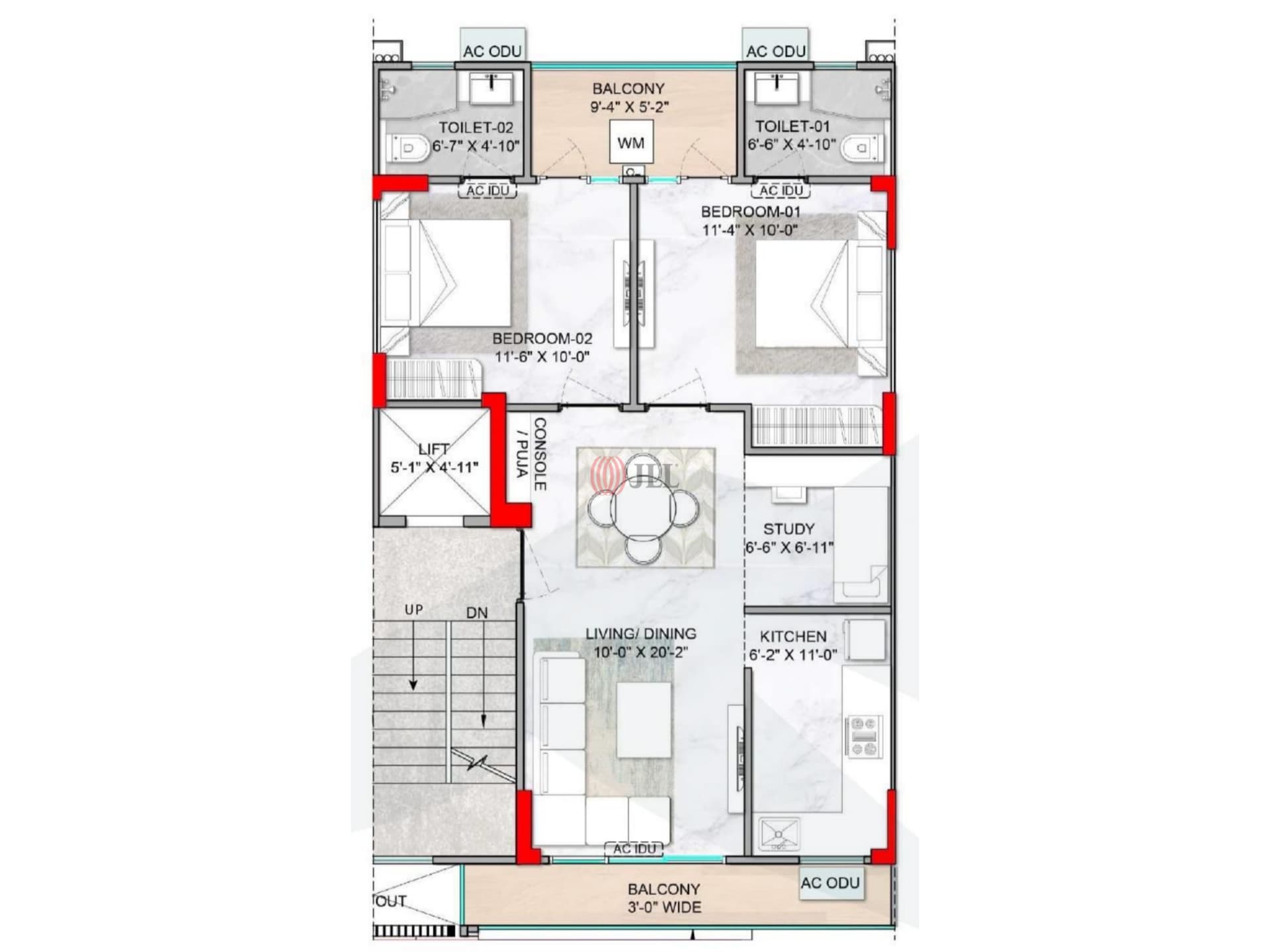  m3M Antalya Hills Sector 79, Southern Peripheral Road, Gurgaon, 2/3/4 BHK Independent Floors