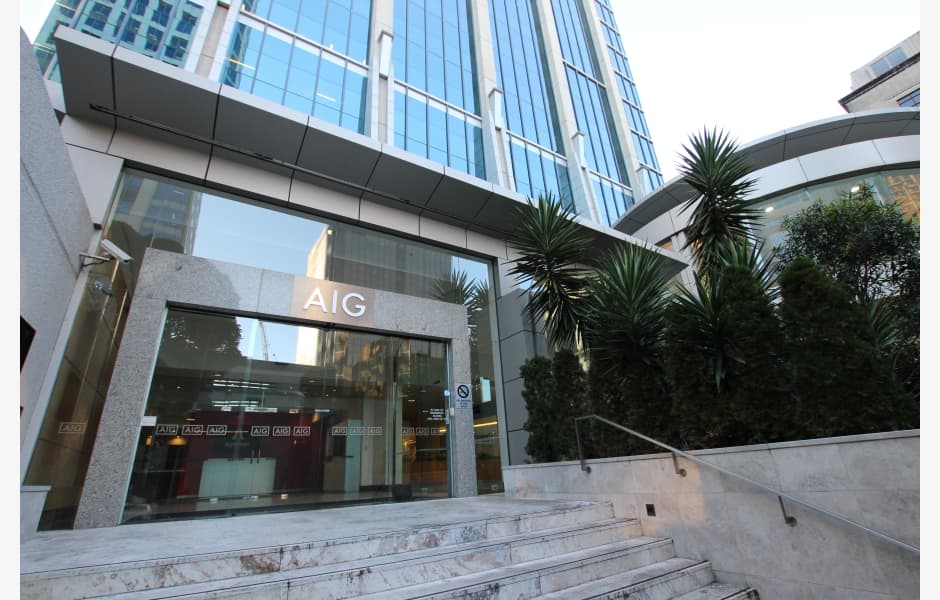 Aig Building Auckland Central Co Working Space Properties Jll New Zealand