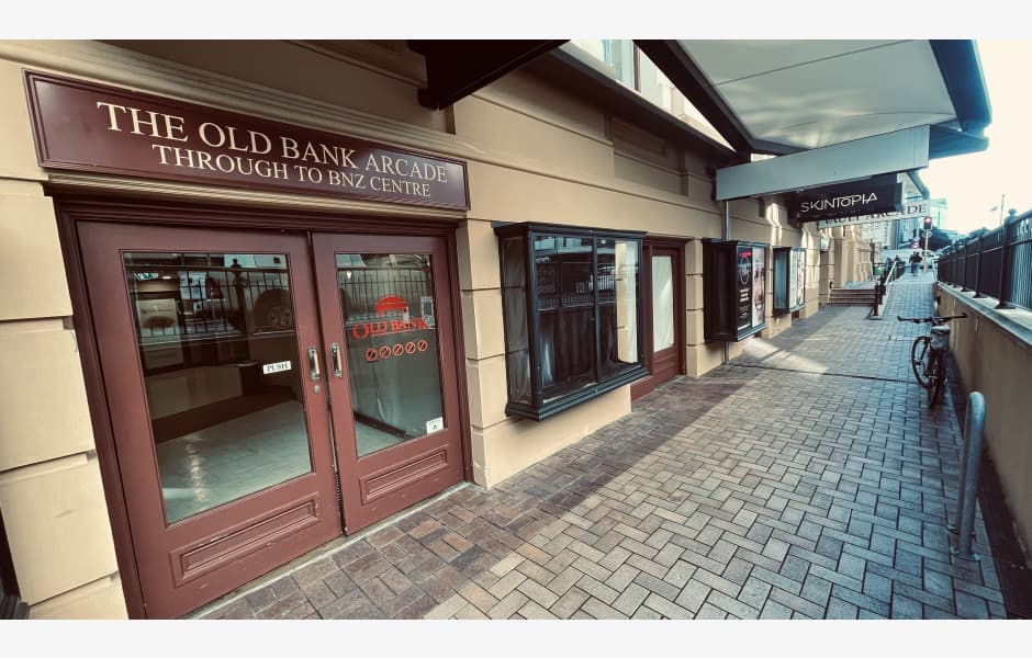 Old Bank Arcade Wellington Central Retail properties