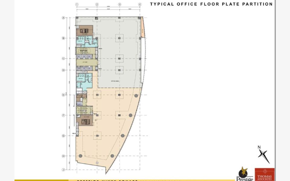 Prestige Minsk Square | Cubbon Road, Sampangi Rama Nagar, | Bengaluru ...