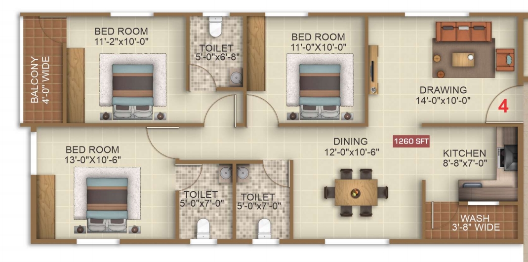 Royal Rich K Channasandra K Channasandra, Bengaluru Apartments