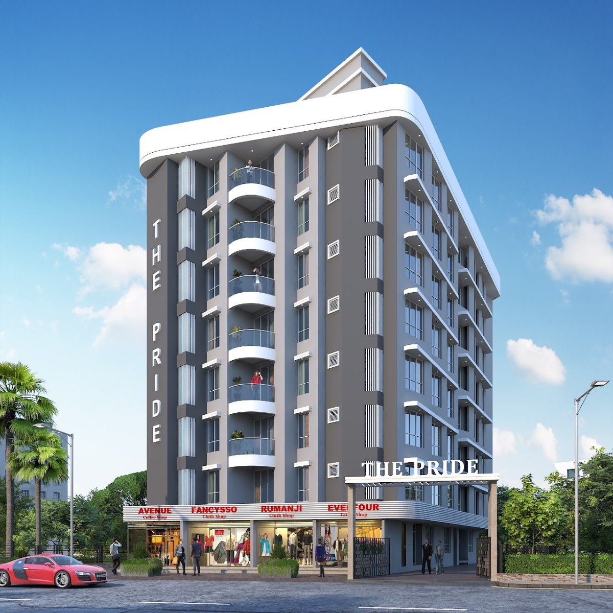 The Pride Village Gundavli, Azad Nagar, Mumbai Apartments