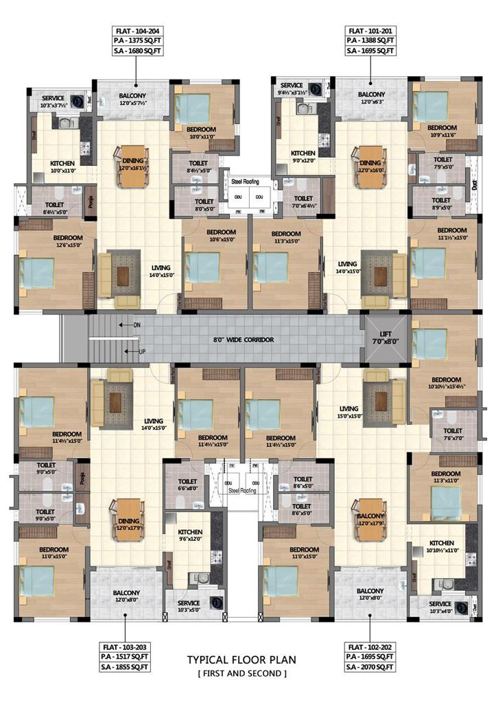 Sindur Lotus | 764/431, Chathur buja Doss Road, | Chennai Apartments ...