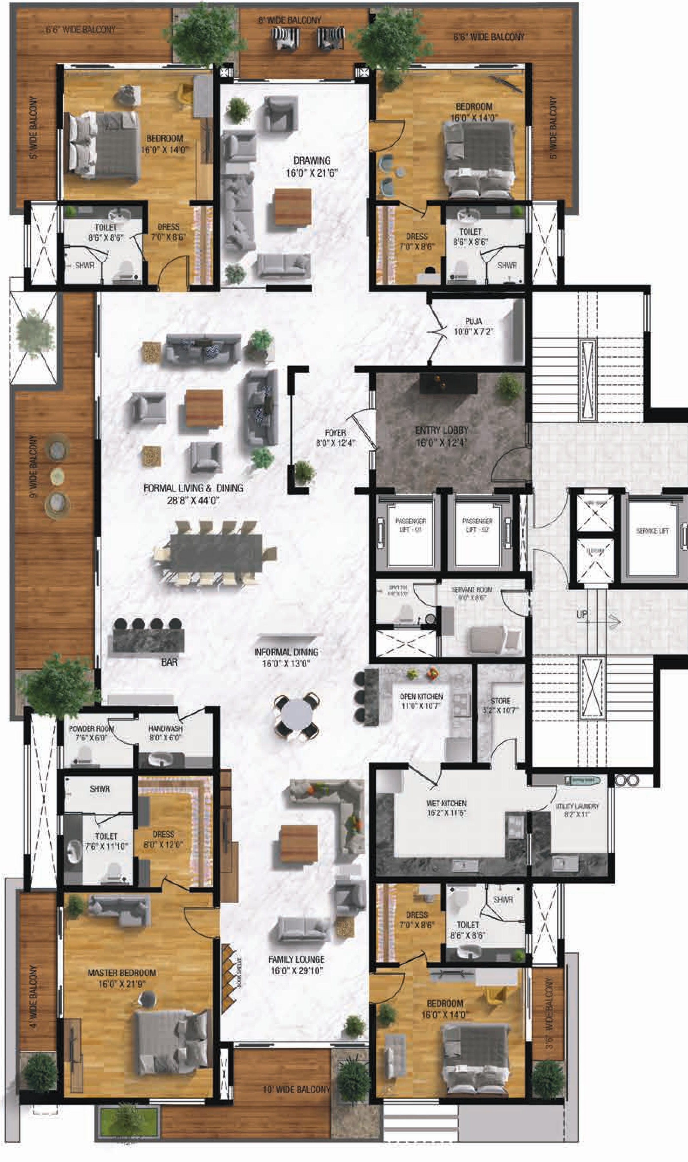 Myscape ISLE of SKY | ISB Road, | Hyderabad Apartments properties | JLL ...