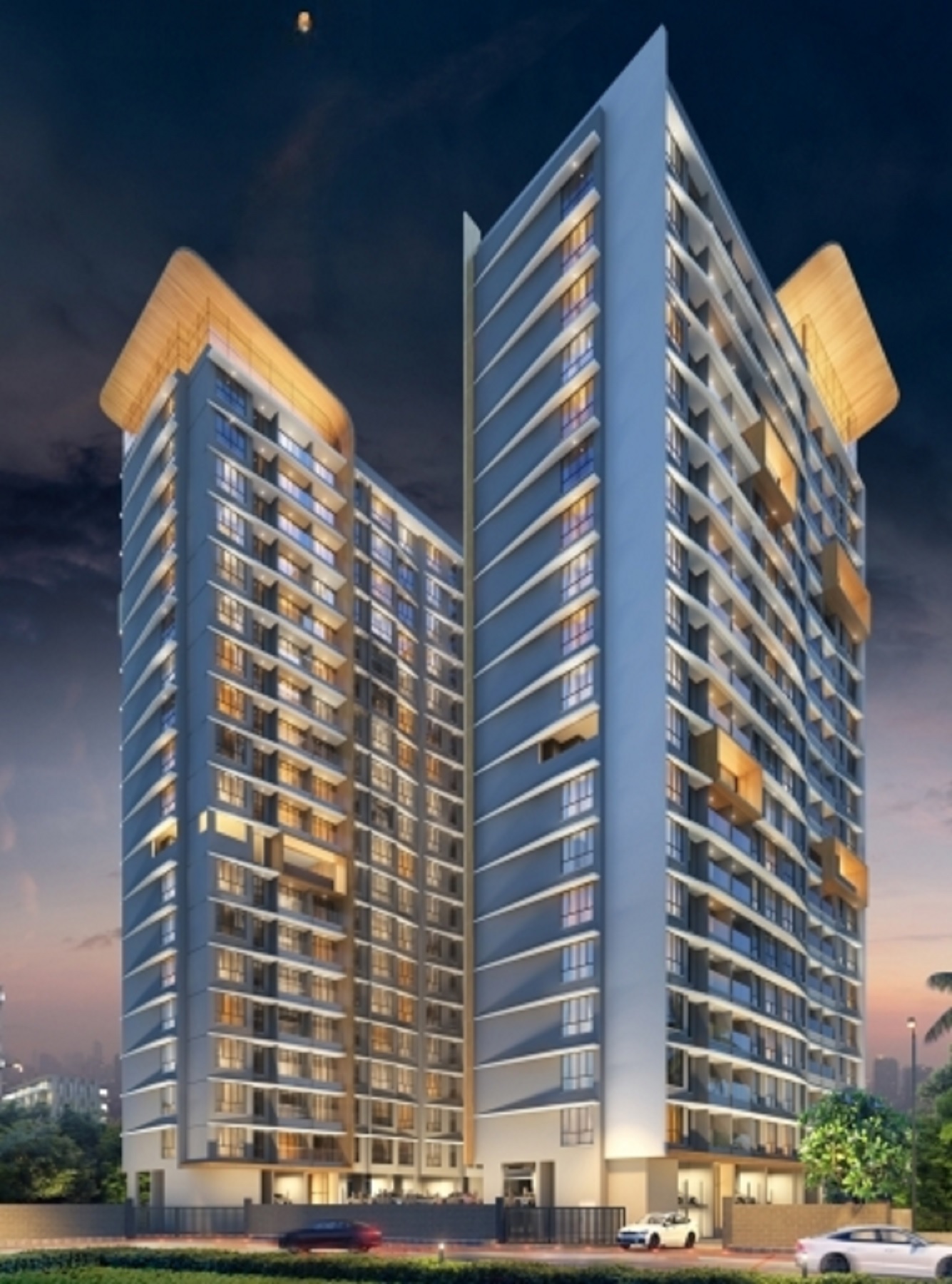 The Meridian Towers | The Meridian Towers, Lal Bahadur Shastri Marg ...